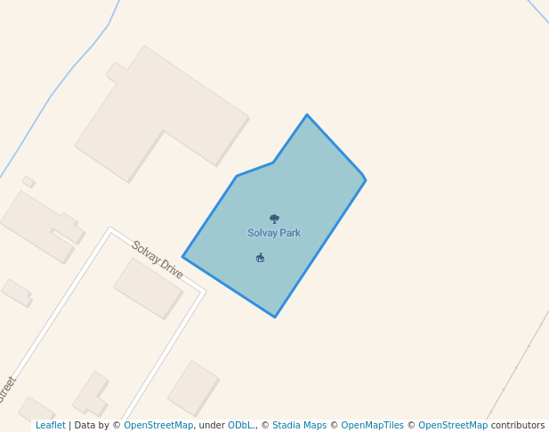 walking in Solvay Park map in Blenheim