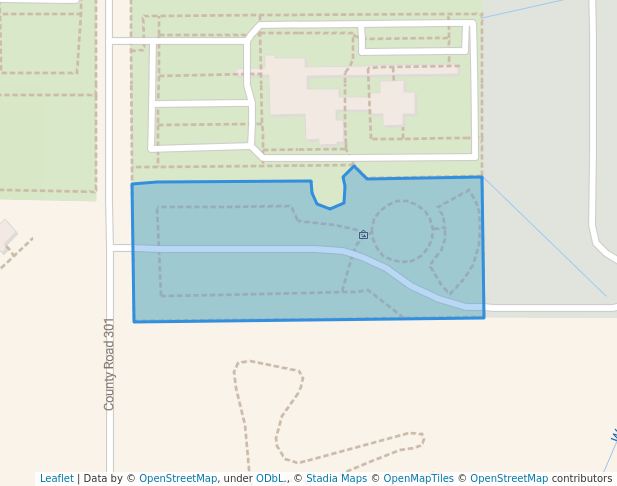 walking in Veteran's Memorial Park map in Seminole