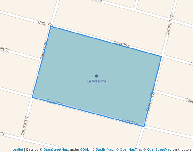 La Voragine in Neiva | Map and Routes