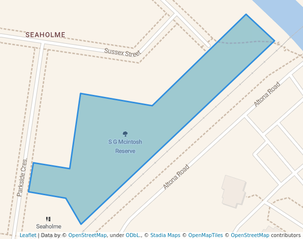 S G Mcintosh Reserve