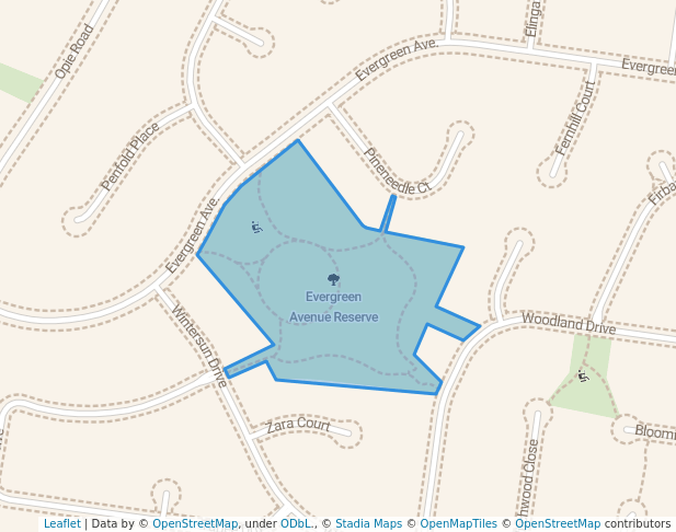 Evergreen Avenue Reserve