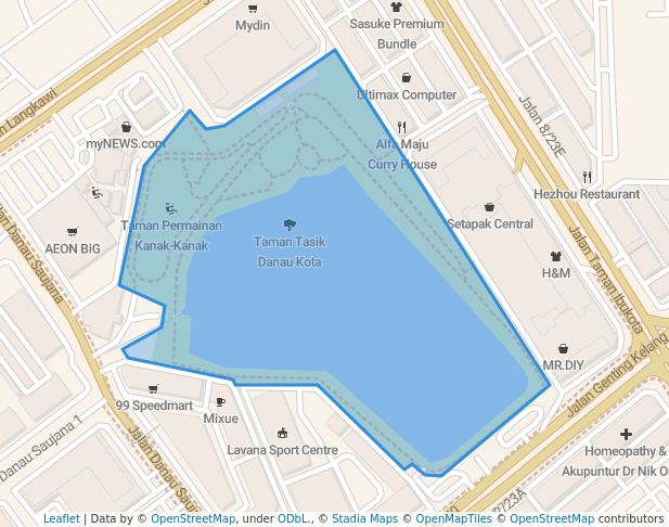 Taman Tasik Danau Kota