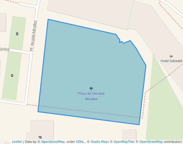 Plaça de l'Alcalde Miralles