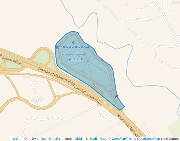 مسیر پیاده راه و دوچرخه سواری ورزش و سلامت