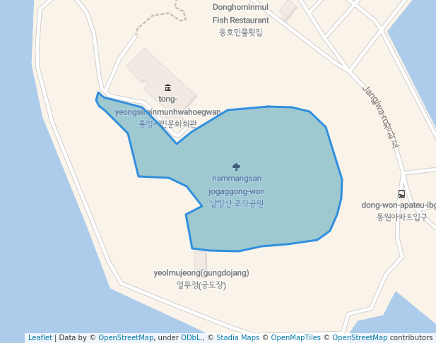 남망산 조각공원