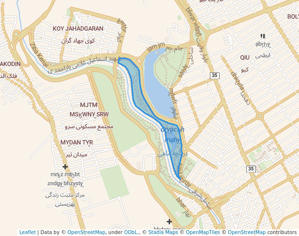 ساحلی زیبا کنار