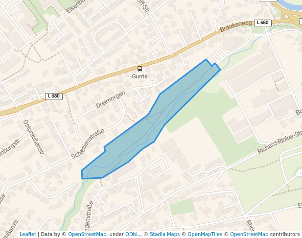 walking in Frielingsen map in Menden (Sauerland)