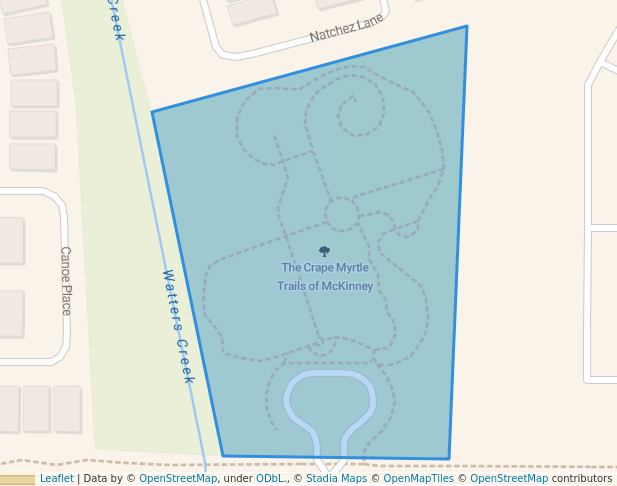 The Crape Myrtle Trails of McKinney