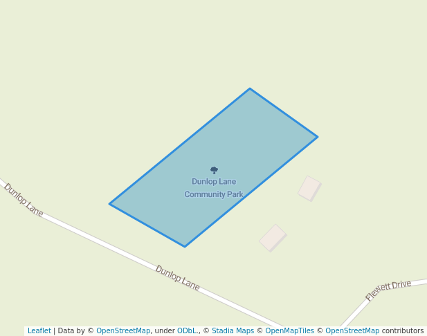 walking in Dunlop Lane Community Park map in Gabriola