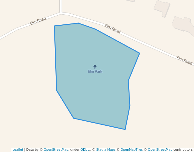 walking in Elm Park map in Lantzville