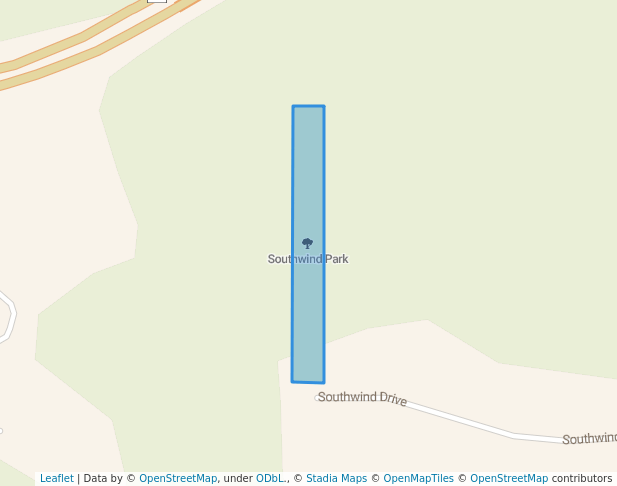 walking in Southwind Park map in Lantzville