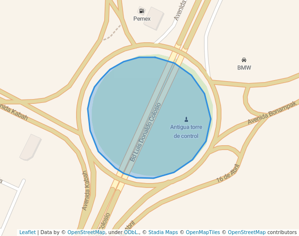 Antigua torre del aeropuerto