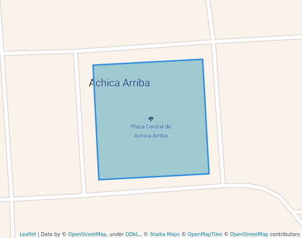 walking in Plaza Central de Achica Arriba map in El Alto