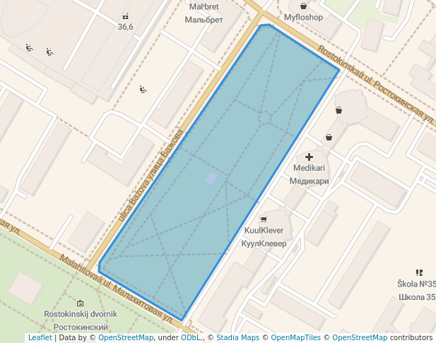 Сквер Бажова