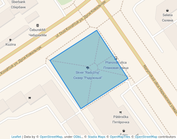 Сквер "Радужный"