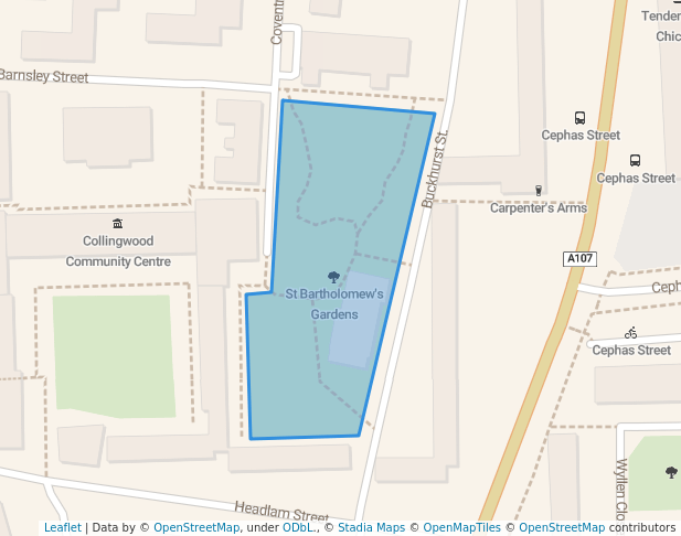 St Bartholomew's Gardens