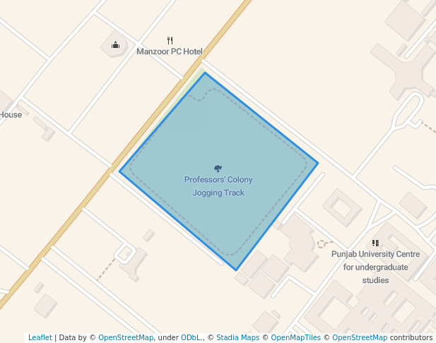 Professors' Colony Jogging Track