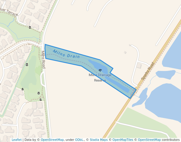 Milns Drainage Reserve
