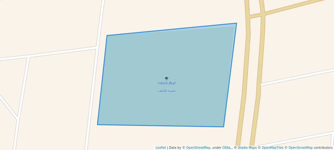 walking in متنزه تلكيف map in Tall Kayf