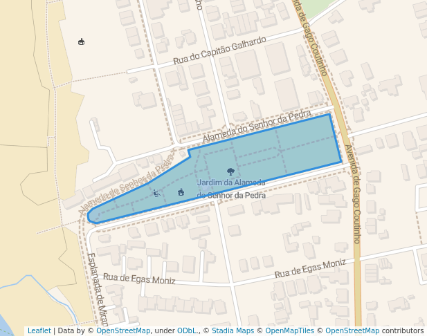 Jardim da Alameda do Senhor da Pedra
