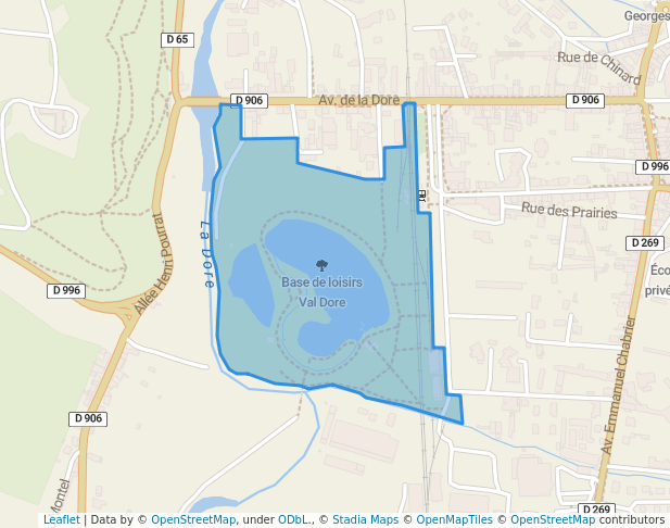 Base de loisirs Val Dore