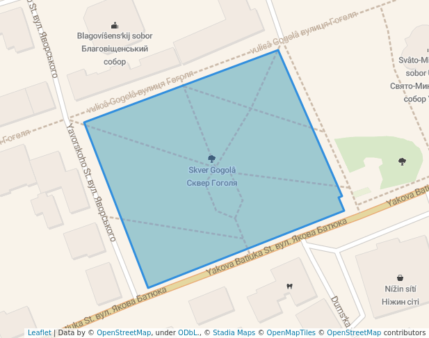 Сквер Гоголя