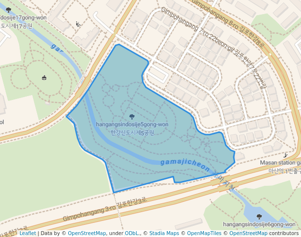 한강신도시제5공원