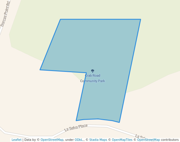 walking in Crab Road Community Park map in Nanoose Bay