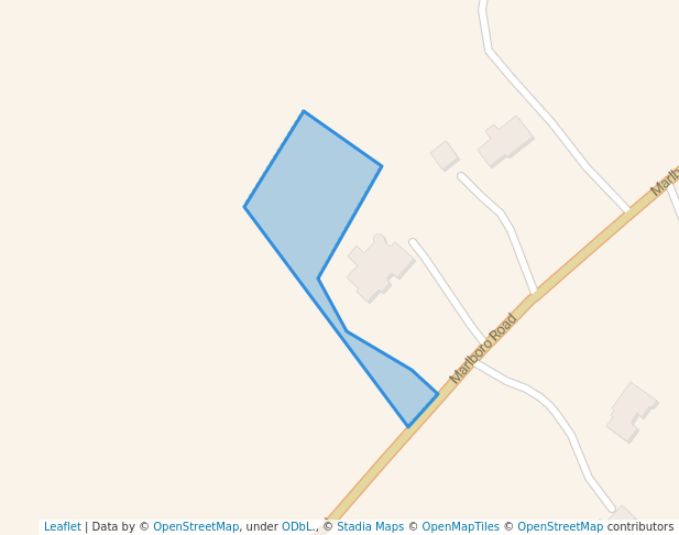 walking in Mollen CR map in Sudbury