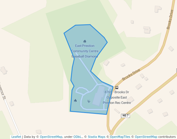 walking in East Preston Park map in East Preston