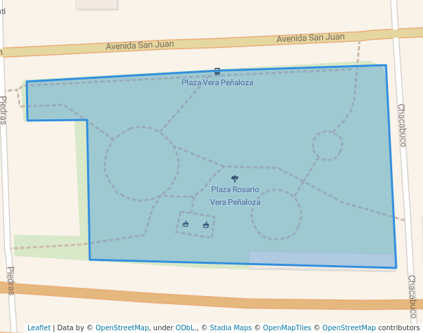 Plaza Rosario Vera Peñaloza