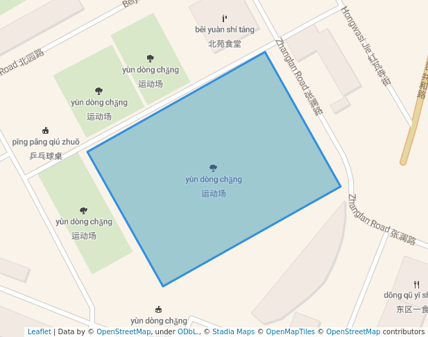 walking in 运动场 map in Cheng Du Shi