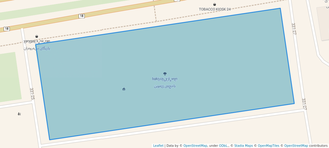 walking in باخچەی ئەوین map in Erbil