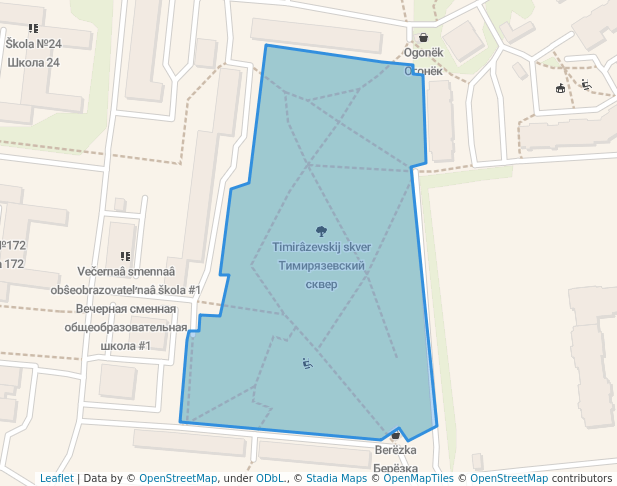 Тимирязевский сквер