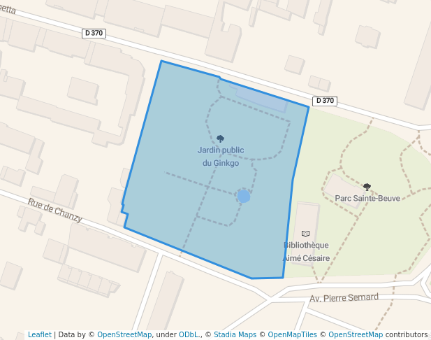 Jardin public du Ginkgo