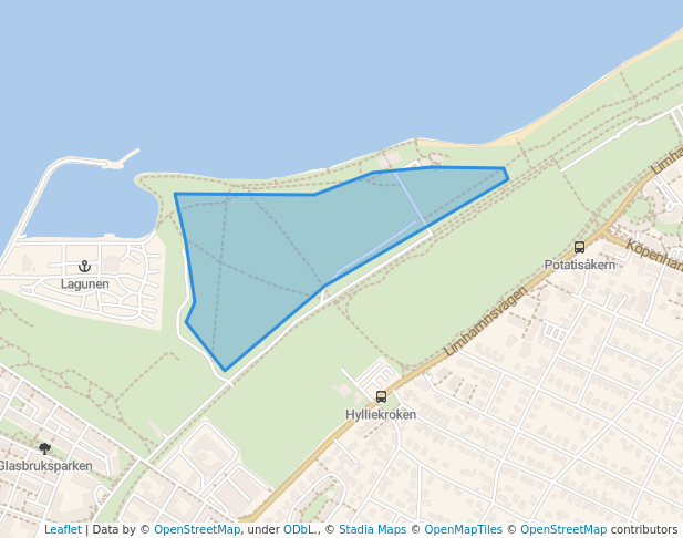 Öresundsparken, västra