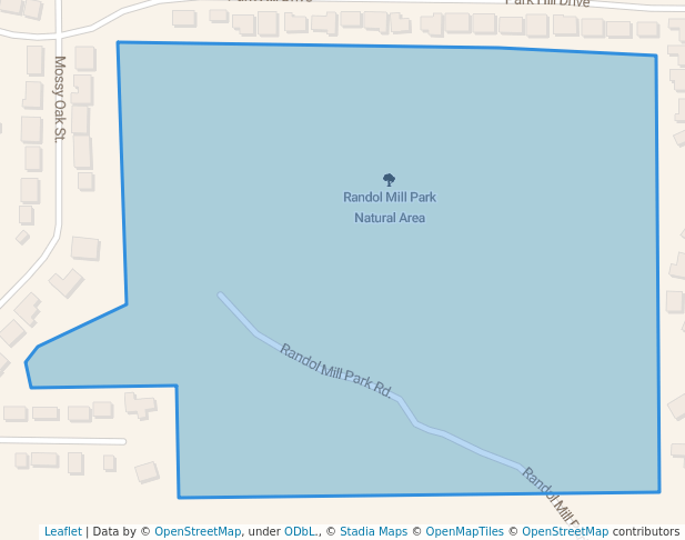 Randol Mill Park Natural Area