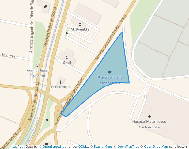 Praça Cemitério cachoeirinha