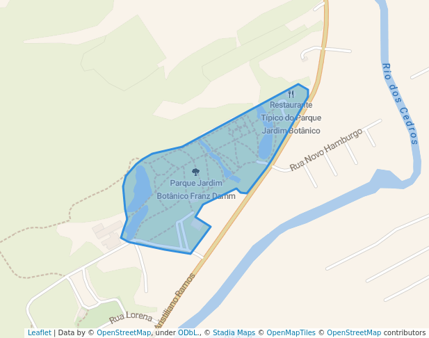 Parque Jardim Botânico Franz Damm