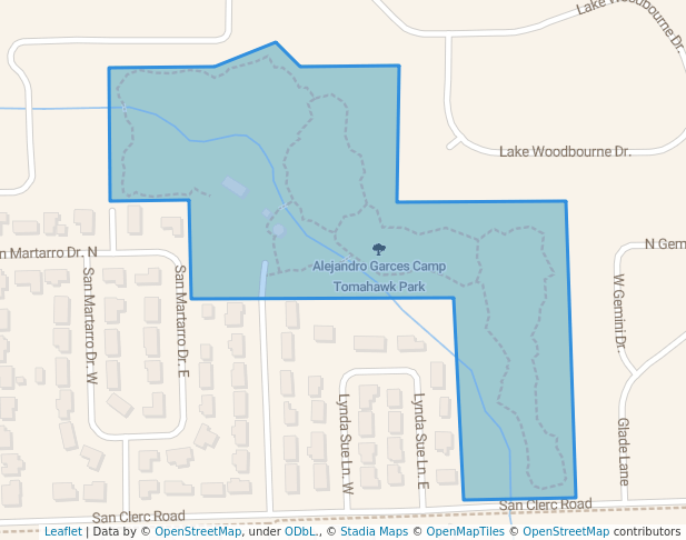 Alejandro Garces Camp Tomahawk Park