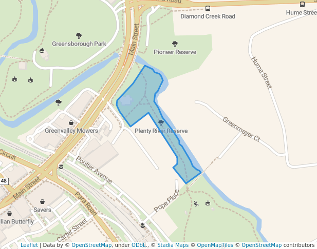 Plenty River Reserve