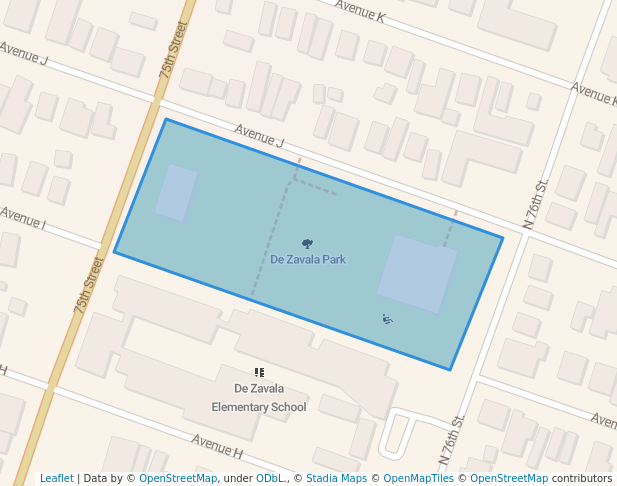 De Zavala Park