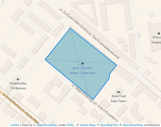 сквер «Строитель»