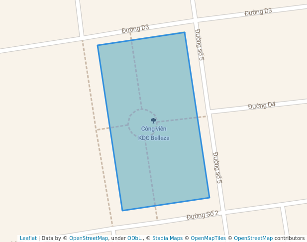 Công viên KDC Belleza