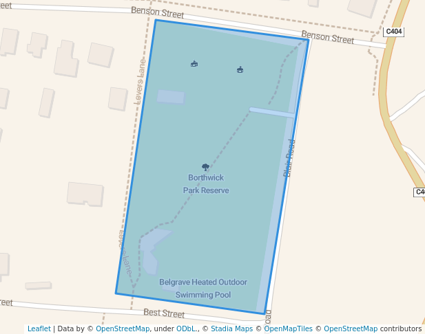 Borthwick Park Reserve