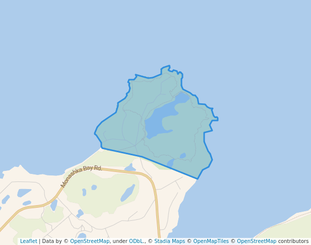 walking in Fort Abercrombie State Historical Park map in Kodiak