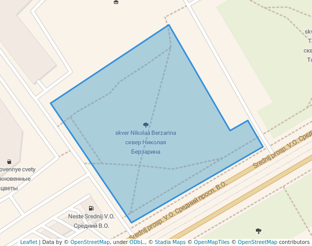 сквер Николая Берзарина