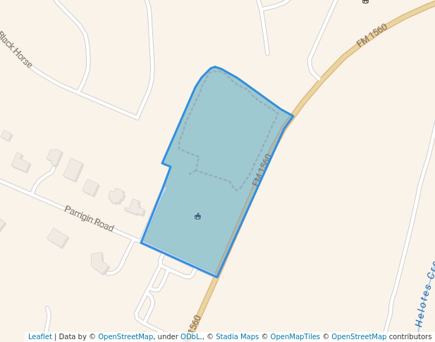 Helotes Natural Area and Disc Golf Course in Helotes Map and Routes