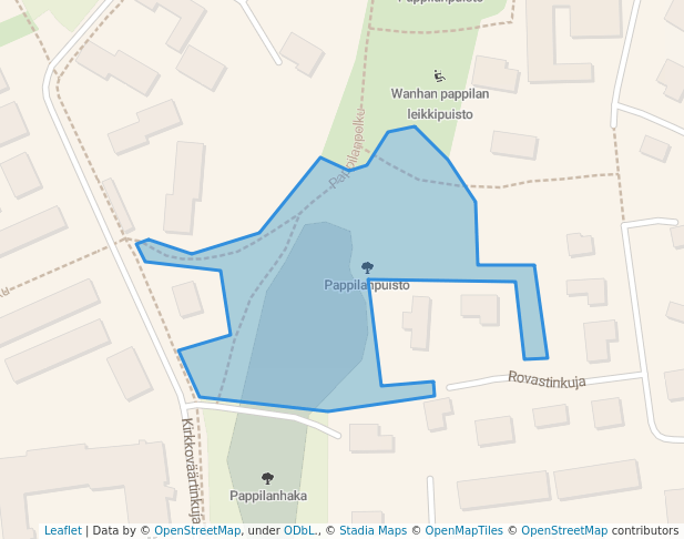Pappilanpuisto in Raisio | Map and Routes