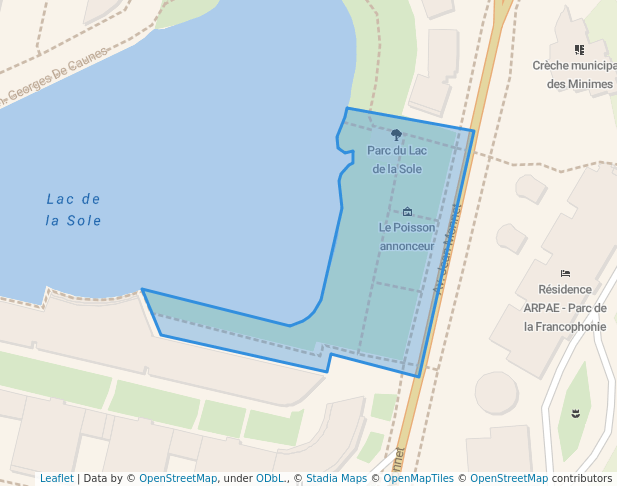 Parc du lac de la Sole